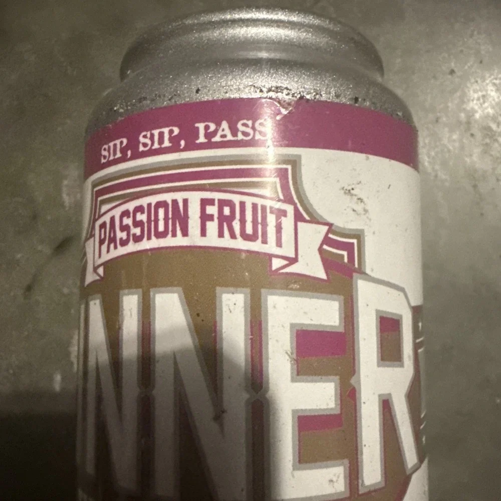 OSKAR BLUES PINNER THROWBACK IPA TAP HANDLE Passion Fruit BEER CAN Brewing Co